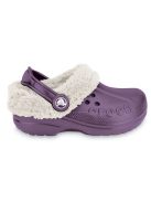 Crocs Blitzen papuci pentru fetițe cu căptușeală - cu lână - 22-31