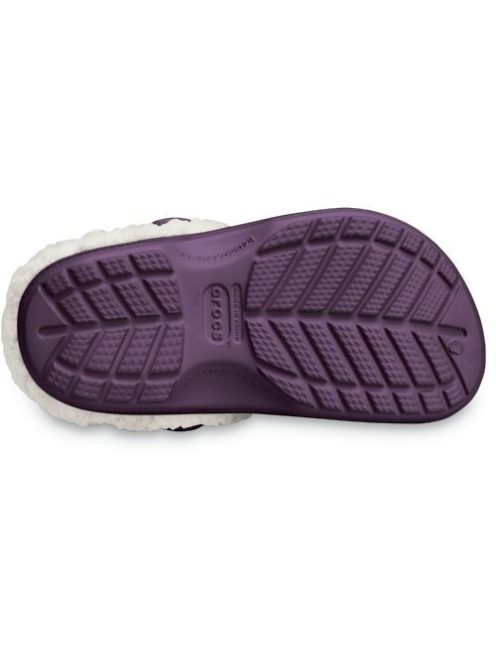 Crocs Blitzen papuci pentru fetițe cu căptușeală - cu lână - 22-31