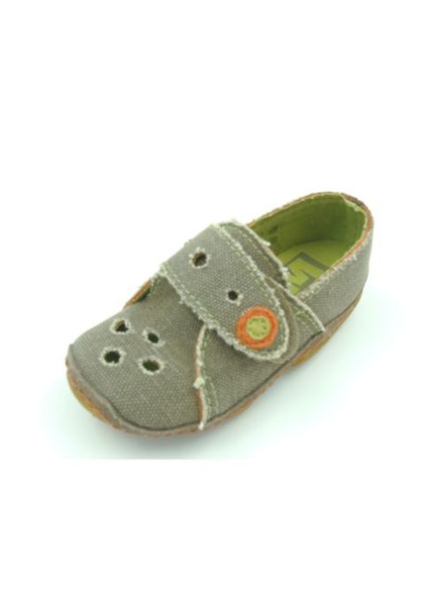 Pantofi de pânză pentru băiețel Dkm (kaki)
