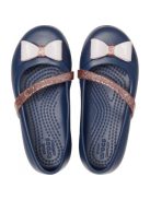 Crocs Lina Charm Flat Kids pantofiori balerina pentru fetițe