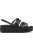 Crocs Brooklyn cu bretele, sandale cu toc mic pentru femei
