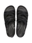 Crocs Brooklyn cu bretele, sandale cu toc mic pentru femei