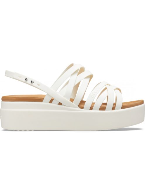 Sandale Crocs Brooklyn Strappy Low Wedge pentru femei