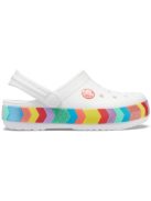 Crocs Crocband Chevron Beaded Clog Kids papuci pentru fetițe