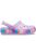 Crocs Crocband Chevron Beaded Clog Kids papuci pentru fetițe