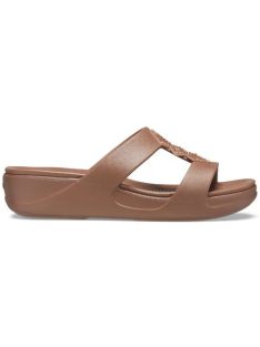   Crocs Monterey Shimmer Slip on Wedge W'n papuci pentru femei
