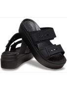 Sandale Crocs Brooklyn Buckle Low Wedge
