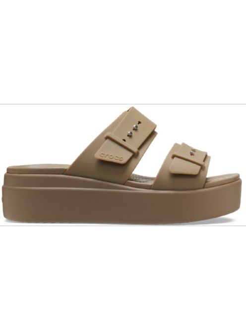Sandale Crocs Brooklyn Buckle Low Wedge