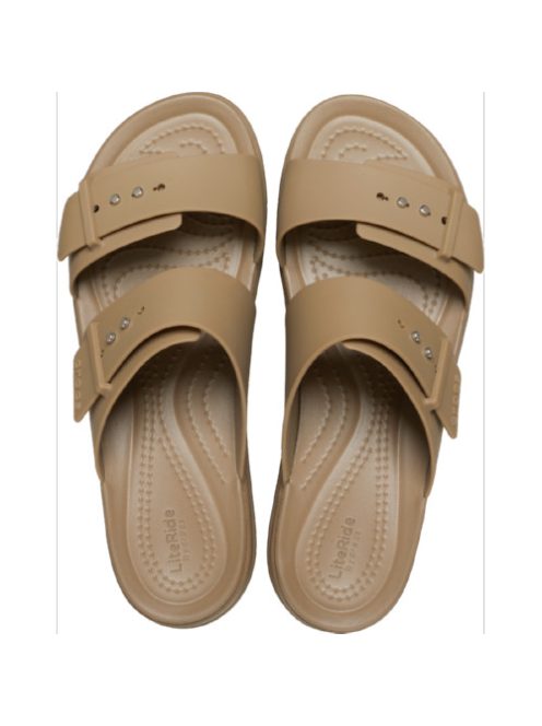 Sandale Crocs Brooklyn Buckle Low Wedge