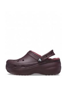   Crocs clogs cu platformă clasice cu căptușeală pentru femei