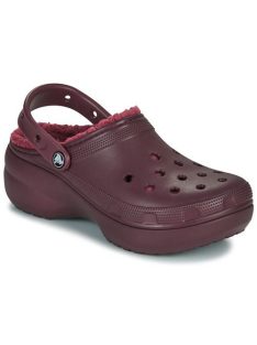   Crocs clogs cu platformă clasice cu căptușeală pentru femei