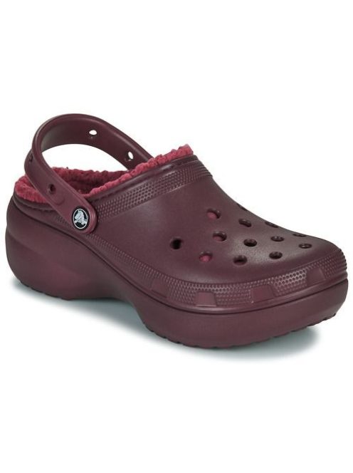 Crocs clogs cu platformă clasice cu căptușeală pentru femei