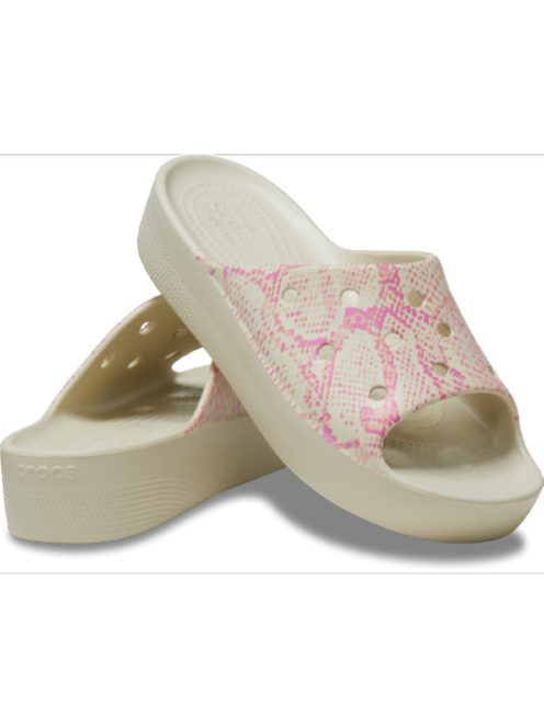 Crocs Platform Clasic Imprimat cu Șarpe