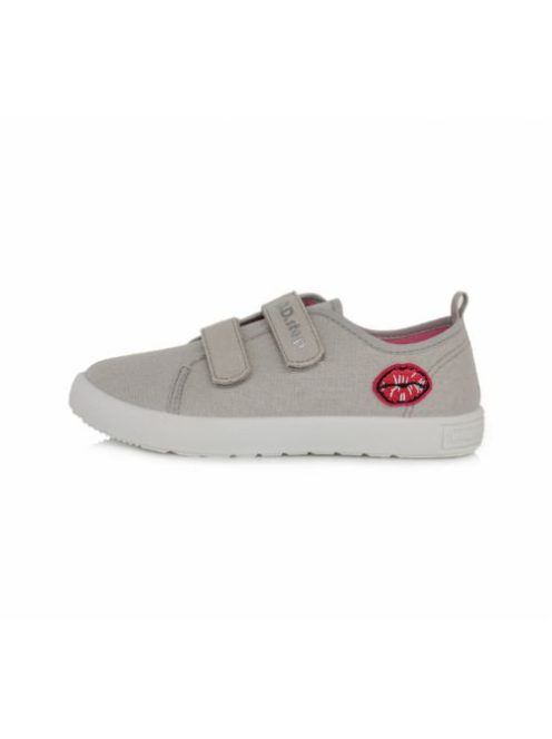 Ddstep pantofi de canvas cu talpă pentru fetiță - 32-35