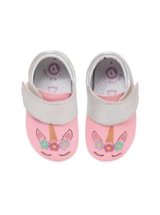   D.D.step papuci de casă pentru fetiță, pantofiori cu roți