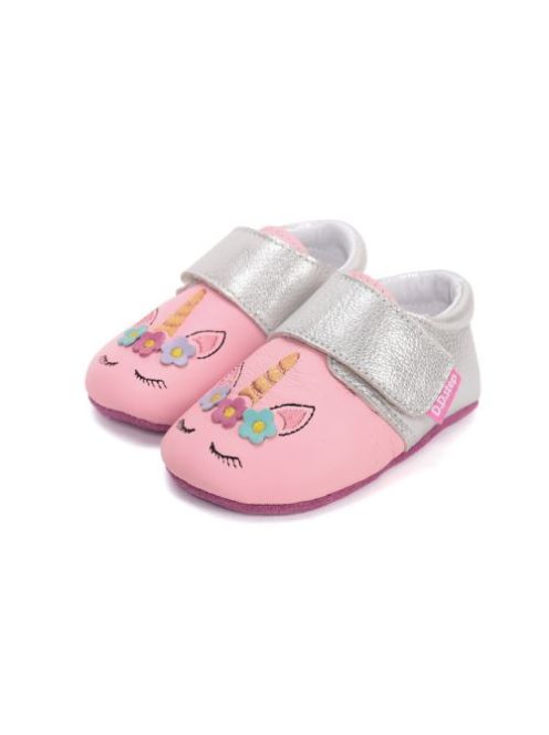 D.D.step papuci de casă pentru fetiță, pantofiori cu roți