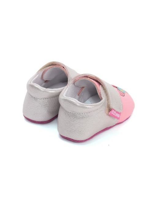 D.D.step papuci de casă pentru fetiță, pantofiori cu roți