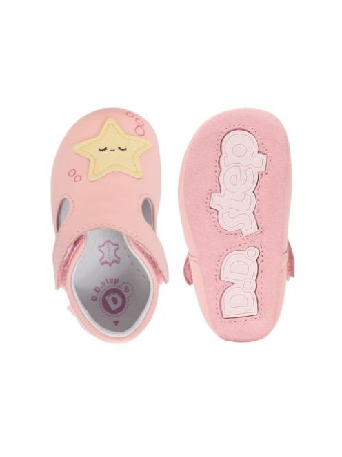 D.D.step papuci de casă pentru fetiță, pantofiori cu roți