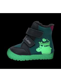   D.D.Step Ghete de iarnă pentru băieți – Fluorescente – cu strat hidrofug, mărimi 19–24
