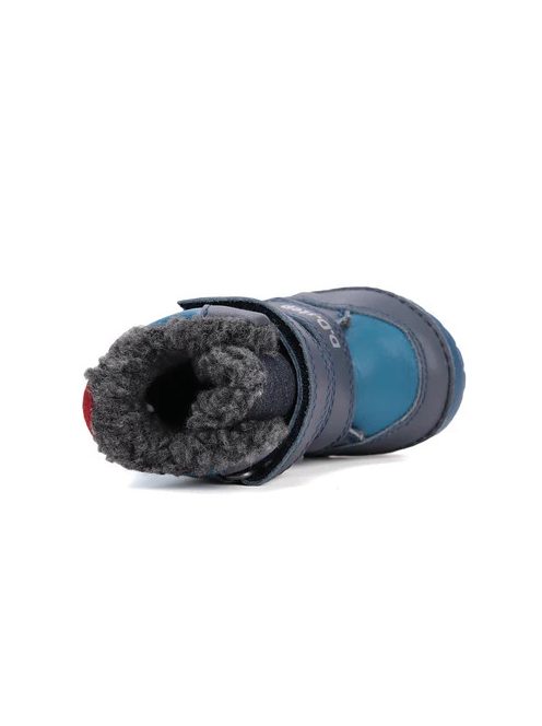 D.D.Step Ghete de iarnă pentru băieți – Fluorescente – cu strat hidrofug, mărimi 19–24