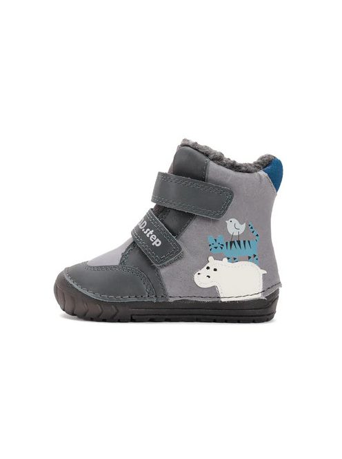 D.D.Step Ghete de iarnă pentru băieți – Fluorescente – cu strat hidrofug, mărimi 19–24