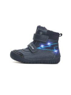   Pantofi de iarnă pentru băieți DDstep - cu LED-uri luminoase, strat rezistent la apă - 25-30
