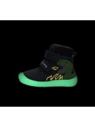 D.D.Step Ghete de iarnă „Barefoot” pentru băieți – mărimi 20–25 – cu talpă fluorescentă – cu strat hidrofob