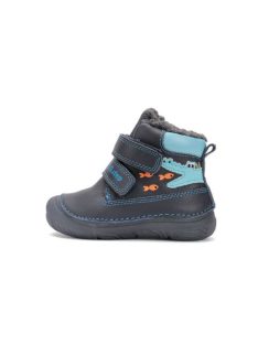   D.D.Step Ghetuțe de iarnă pentru băieței – fluorescente – cu strat hidrofug, mărimi 20–25