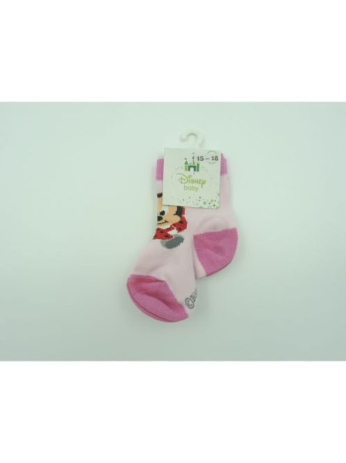 Șosete scurte pentru fetiță Disney M:18 MINNIE MOUSE CU MODEL!